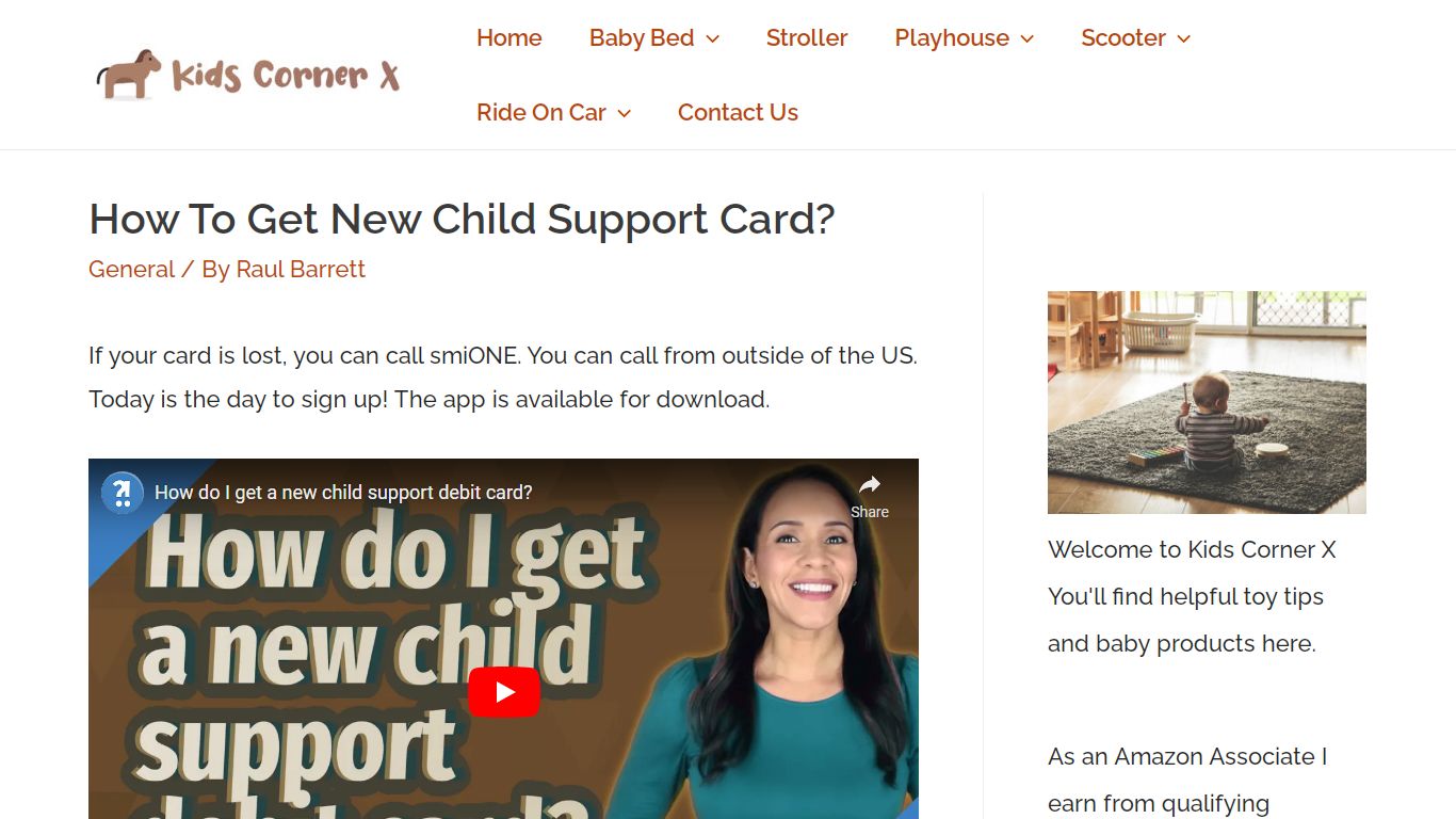 How To Get New Child Support Card? – Kids Corner X